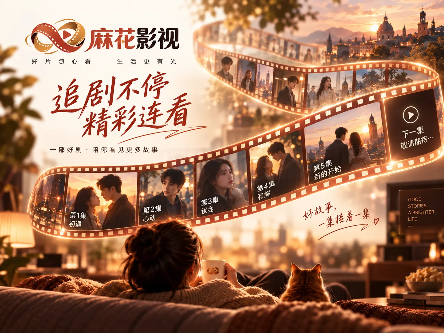 电视剧页面重点处理连续观看